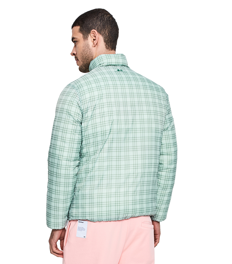 Reversible Puffer Jacket - Tickled Pink image number 8