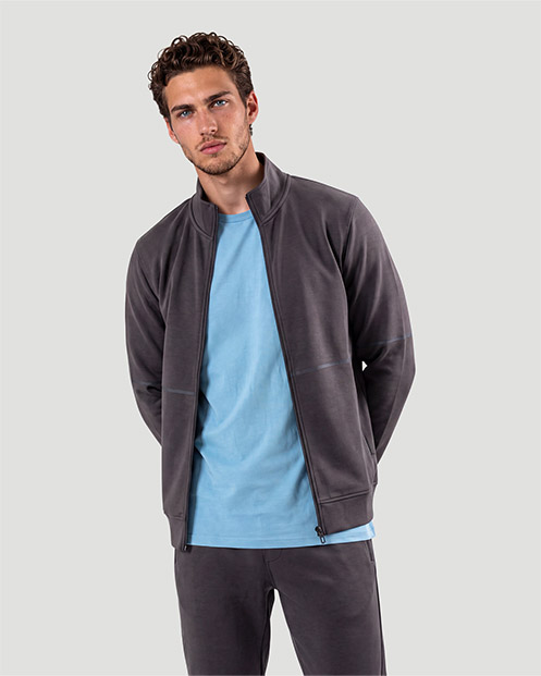 Men's Track Jacket - Volcanic Ash