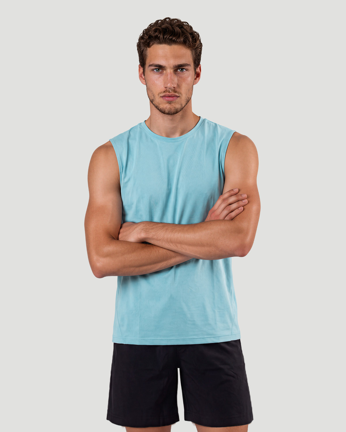 Men's Sleeveless T-Shirt - Forget Me Not image number 0