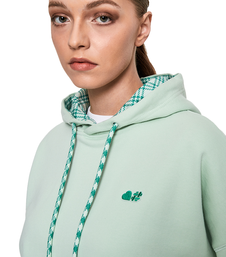 Serenity Hoodie - Mint Green image number 2
