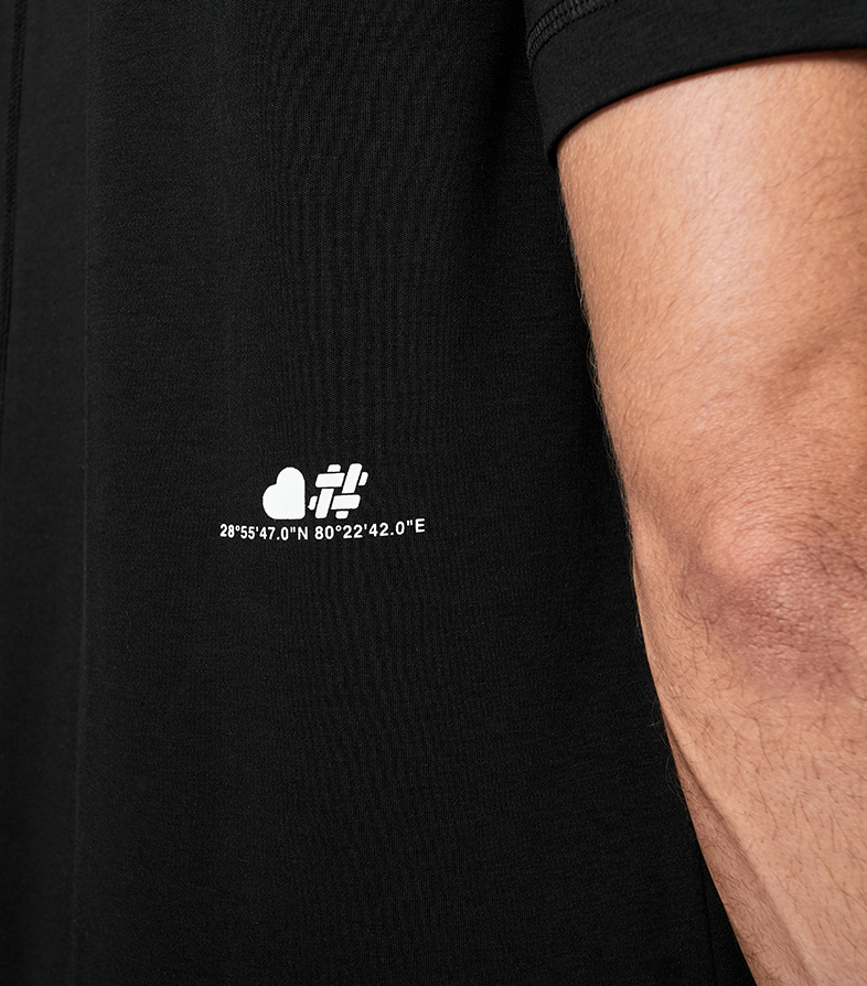 Curved Comfort T-shirt - Midnight image number 3