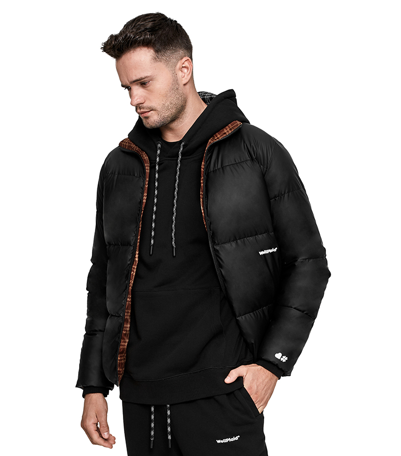 Reversible Puffer Jacket - Midnight image number 0