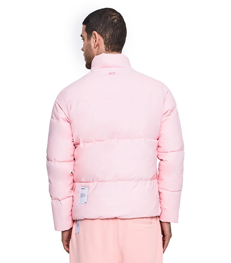 Reversible Puffer Jacket - Tickled Pink image number 3
