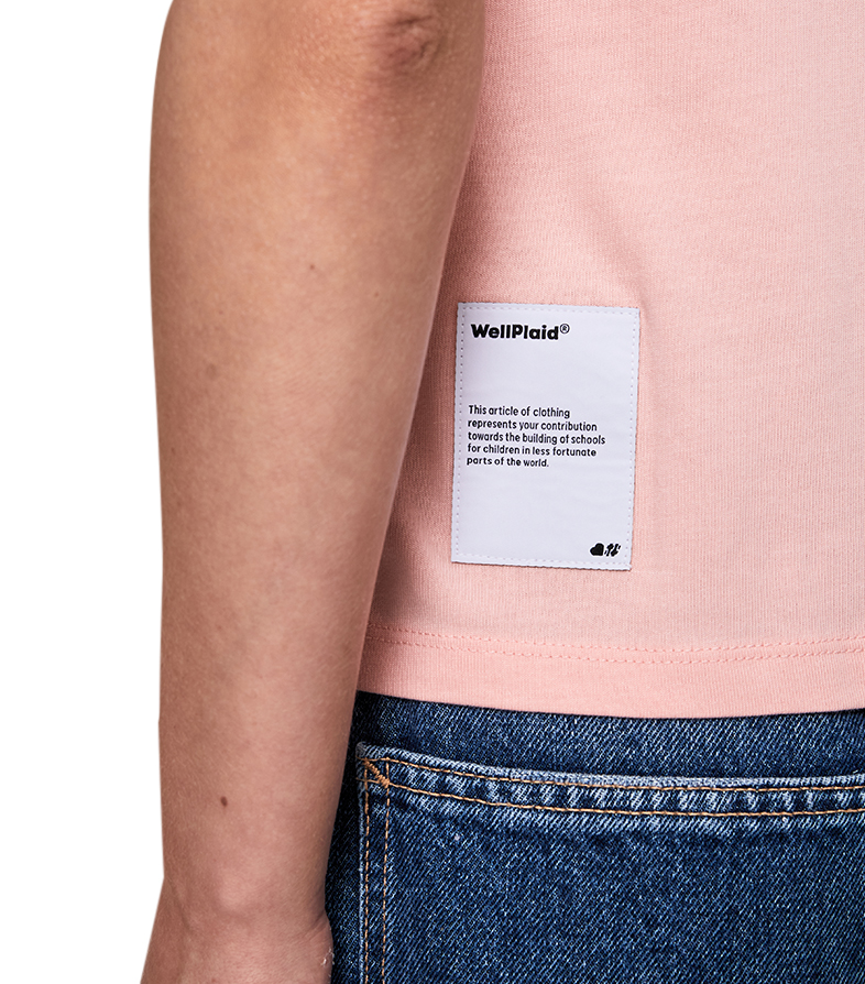 Cropped Tee - Tickled Pink image number 4