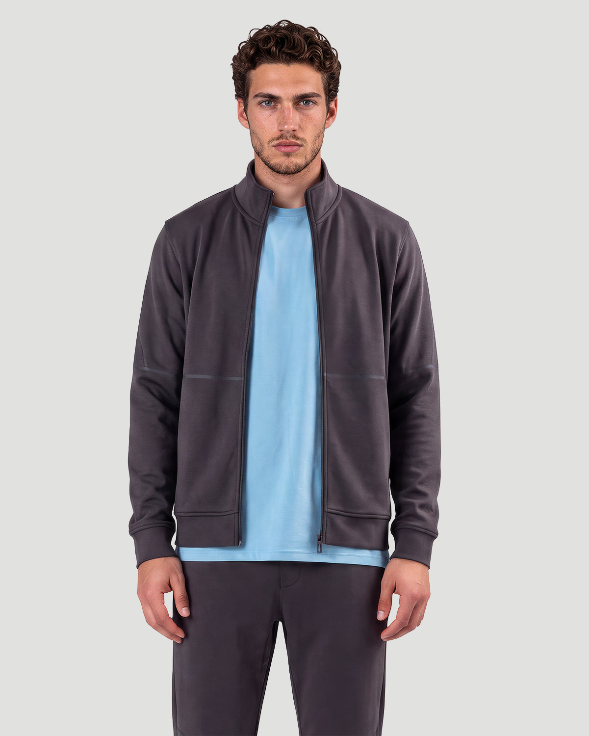 Men's Track Jacket - Volcanic Ash image number 1