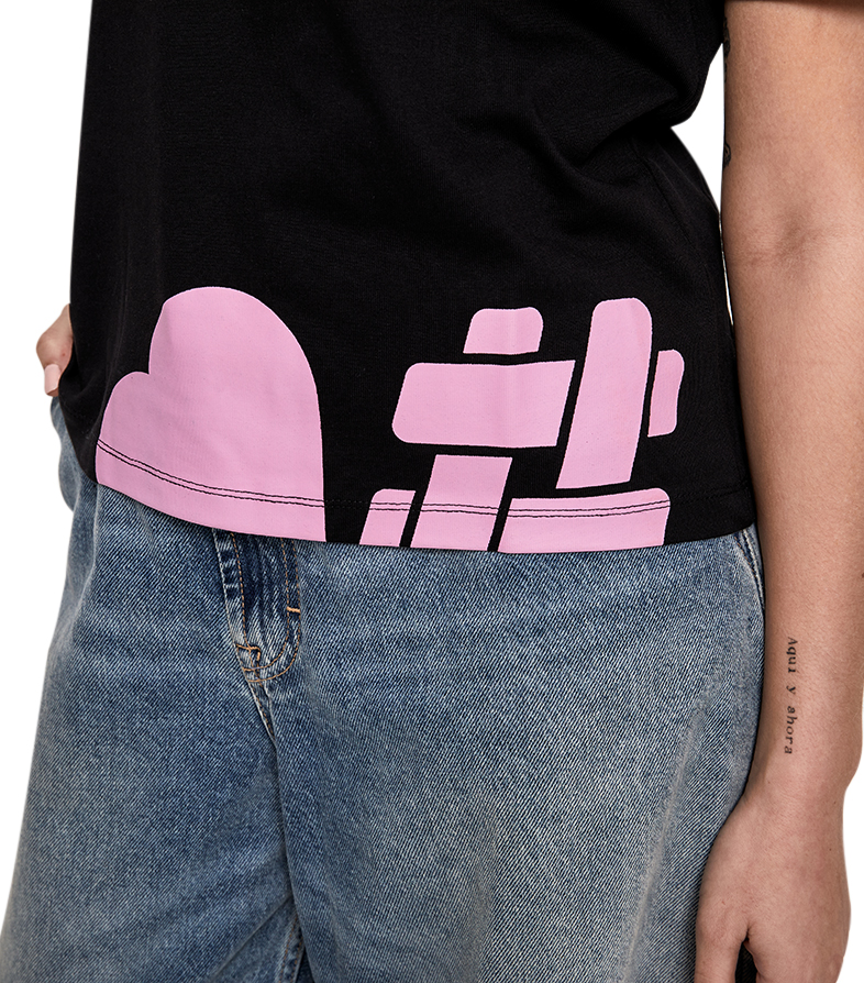 Cropped Tee - Midnight image number 5