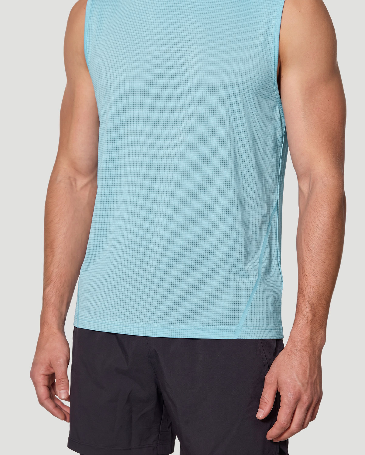 Men's Sleeveless T-Shirt - Forget Me Not image number 4