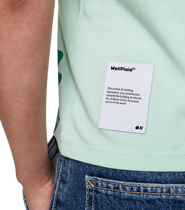 Cropped Tee - Misty Jade image number 4