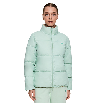 Reversible Puffer Jacket - Mint Green