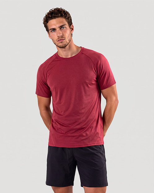 Men's Training T-Shirt - Earth Red