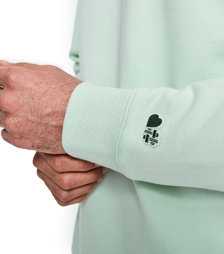 Versatile Sweatshirt - Mint Green image number 3