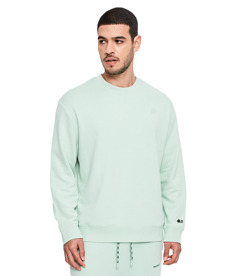 Versatile Sweatshirt - Mint Green image number 1